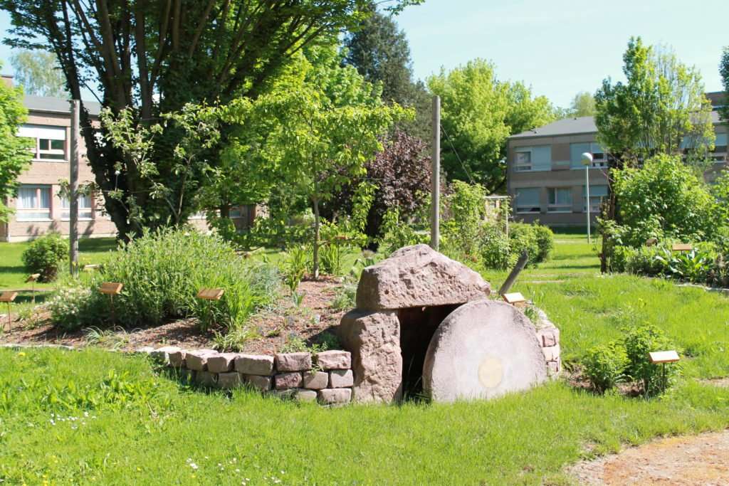 Un jardin symbole de l39ouverture et de la connaissance