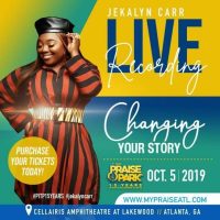 Jekalyn Carr annonce le titre de l'album et l'enregistrement en direct, le 5 octobre à Atlanta, Géorgie | @JekalynCarr