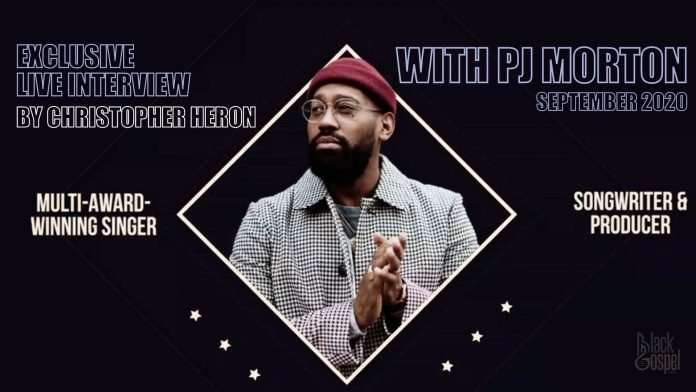 INTERVIEW EN DIRECT, PJ Morton