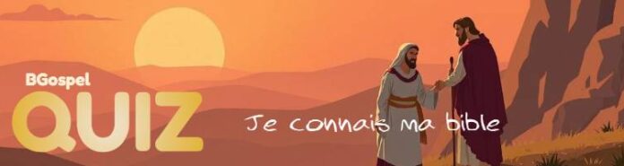 Quiz de connaissances bibliques avec Bible ouverte et questions