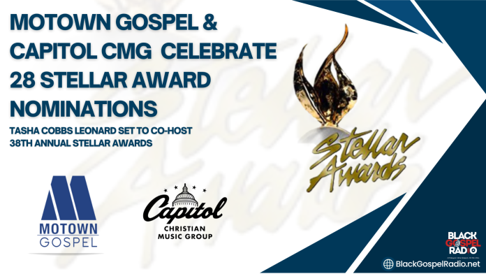 MOTOWN GOSPEL & CAPITOL CMG CÉLÈBRENT 28 NOMINATIONS AUX PRIX