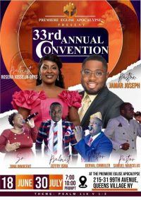 18 Juin , 30 juillet 2023 | 33ème convention annuelle