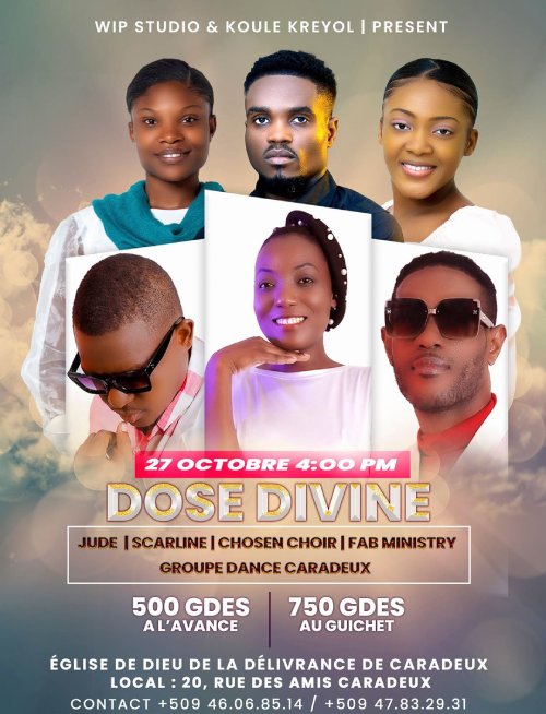 Dose Divine à Caradeux : Événement musical à venir !