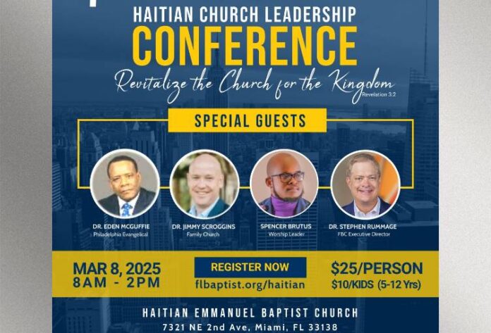 Conférence HCLC2025 : Développer le leadership de l'Église haïtienne