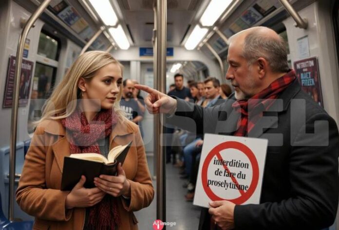 Évangélisation dans le métro : la liberté religieuse en question