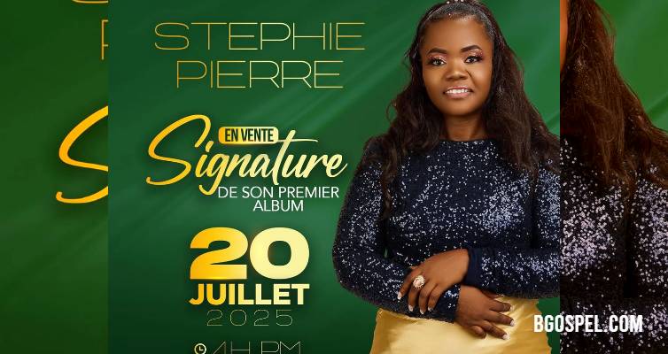 Stephie Pierre célèbre 25 ans de carrière avec un album gospel inédit