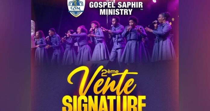 Vente signature “WAP RENYE” : Gospel Saphir Ministry à Port-au-Prince