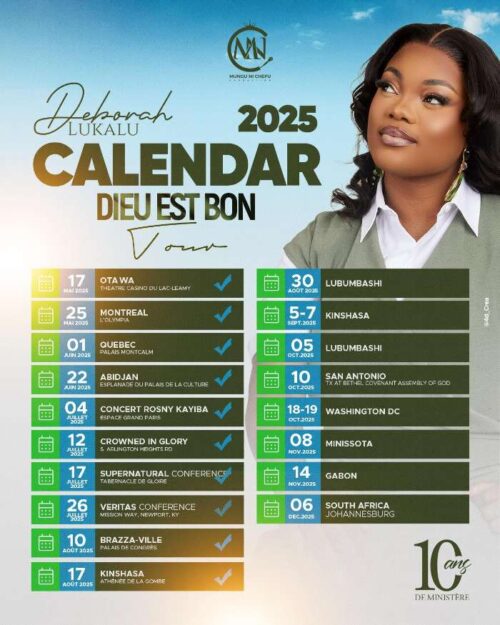 Dieu est bon Tour