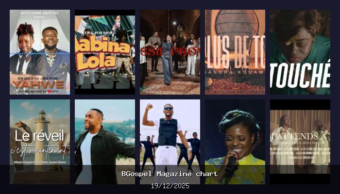 Top Gospel Francophone Cette Semaine - Les Plus Écoutés BGospel