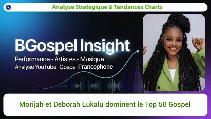 BGospel Insight – Morijah et Deborah Lukalu dominent le Top 50 Gospel