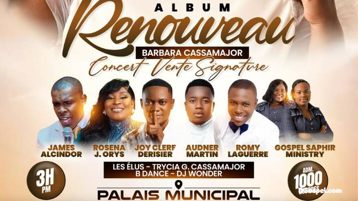 Barbara Cassamajor in concert on March 1st at the Palais Delmas 33