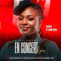 Concert Gospel Gatineau 27 Juin – Dena Mwana en scène