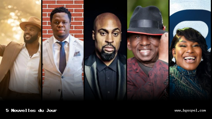 5 infos gospel : IA, Top 50, concert Boston