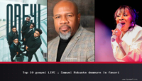 Top 10 gospel LIVE : Samuel Robuste demeure le favori