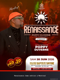 Banner — Renaissance 2ème édition à Montréal