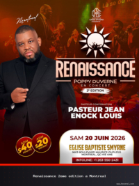 Banner — Renaissance 2ème édition à Montréal