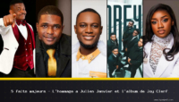 5 faits majeurs – L’hommage à Julien Janvier et l’album de Joy Clerf