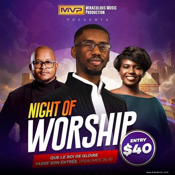Affiche de l'événement - Concert Gospel Columbus 2026 : Night of Worship avec Fre Gabe