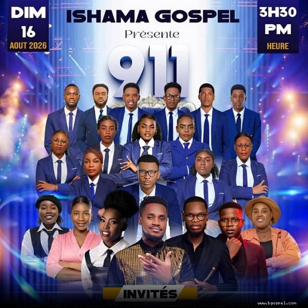 Affiche de l'événement - Ishama Gospel présente 911 à Carrefour – 16 Août 2026
