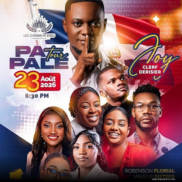 Affiche de l'événement - Concert Gospel PA PALE Tour 2026 à San Cristóbal