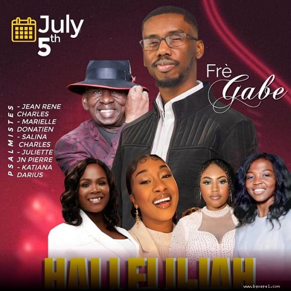 Concert Gospel Fre Gabe à Bradenton : Hallelujah Night