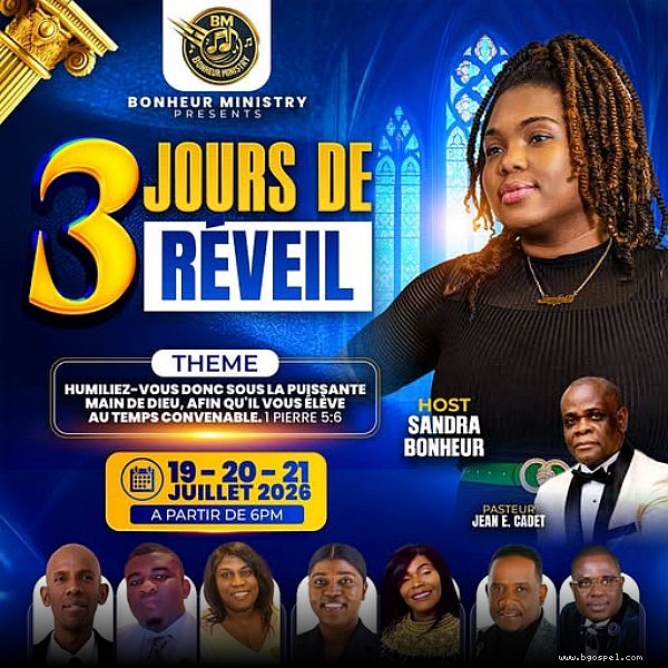 3 Jours de Réveil avec Sandra Bonheur à Brooklyn, NY | 2026
