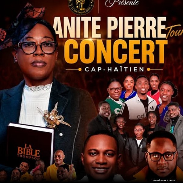 Affiche de l'événement - Concert 2026 Anite Pierre au Cap-Haïtien
