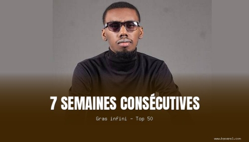 Gras Enfini - Fre Gabe - 7 semaines sans interruption au Top 50