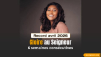 Faveur Mukoko - 6 semaines consécutives au Top 50 BGospel