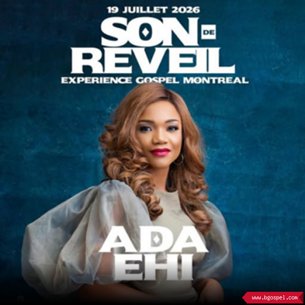 Concert Gospel Montréal 2026 : Ada Ehi – Son de Réveil