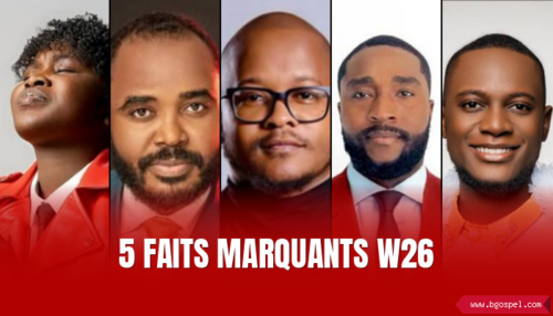 Top 50 Gospel Créole - les 5 faits marquants de la semaine 26